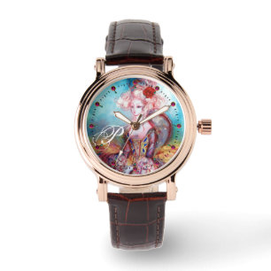 MADAME POMPADOUR ,ELEGANT BEAUTY FASHION MONOGRAM WATCH