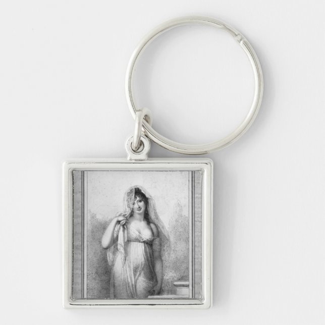 Madame Recamier Key Ring (Front)