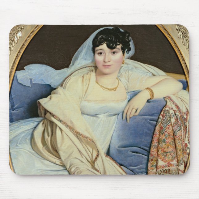 Madame Riviere nee Marie Francoise Jacquette Mouse Mat (Front)