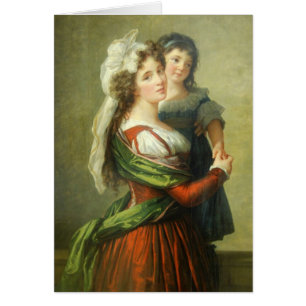 Madame Rousseau and her daughter