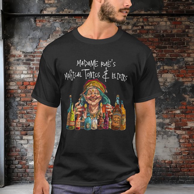Madame Rue's Magical Tonics & Elixirs T-Shirt (Creator Uploaded)