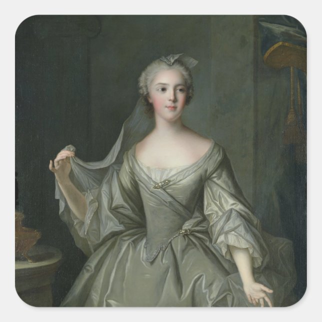 Madame Sophie de France  as a Vestal Virgin Square Sticker (Front)