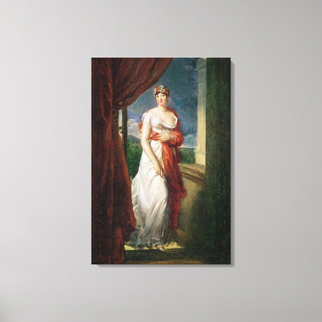 Madame Tallien Canvas Print (Front)