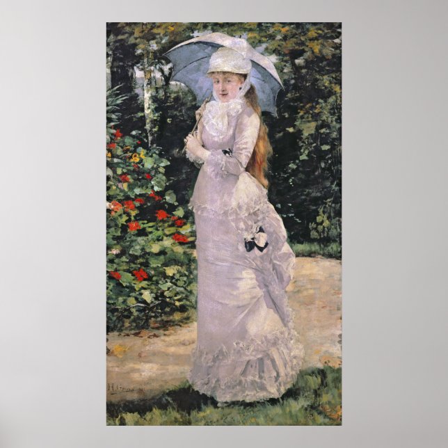 Madame Valtesse de la Bigne, 1889 Poster (Front)