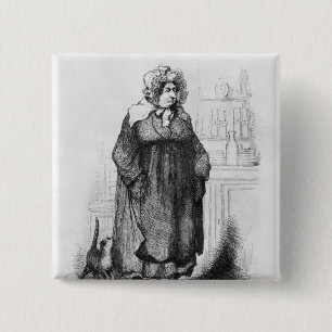 Madame Vauquer 15 Cm Square Badge