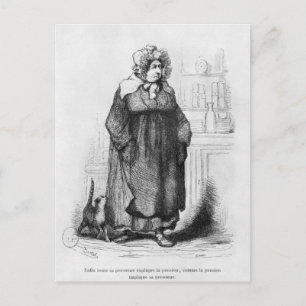 Madame Vauquer Postcard
