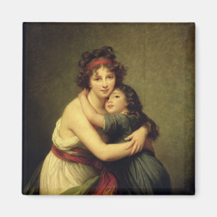Madame Vigee-Lebrun and her Daughter Magnet