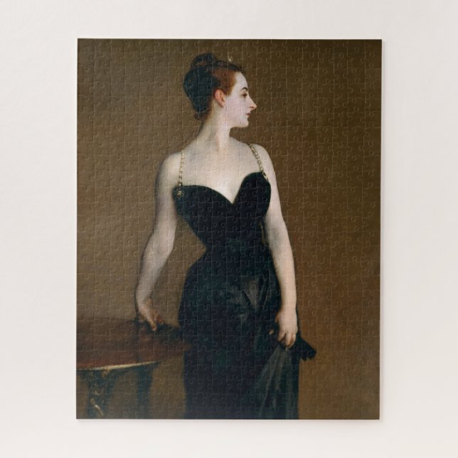Madame X by John Singer Sargent Jigsaw Puzzle (Vertical)