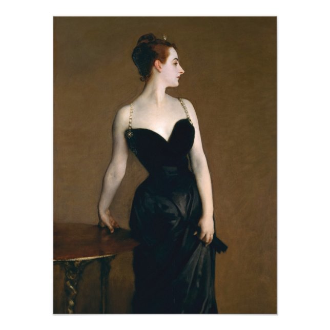 Madame X by John Singer Sargent Photo Print (Front)