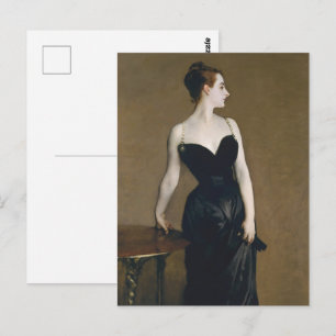 Madame X Portrait by John Singer Sargent Postcard