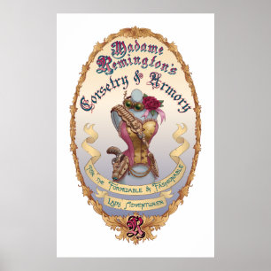 MadameRemington's Corsetry & Armory Poster