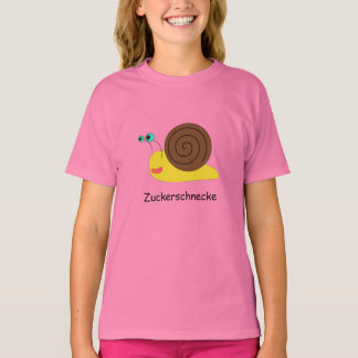 Mädchen T-shirt "Zuckerschnecke"