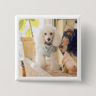 Maddie 15 Cm Square Badge