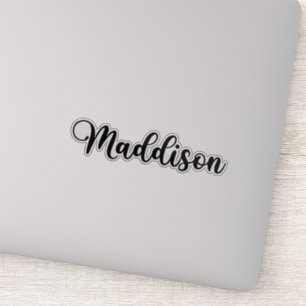 Maddison Name - Handwritten Calligraphy