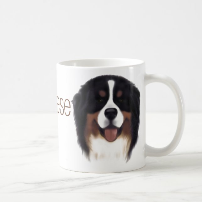 MadDog's Bernese Male Head Study Mug (Right)