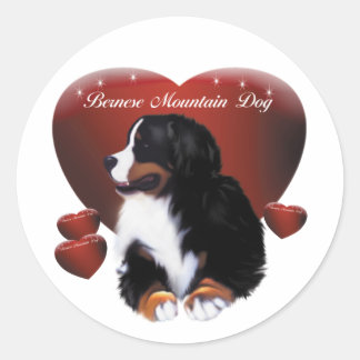 MadDog's Hearts Duty Berner Stickers