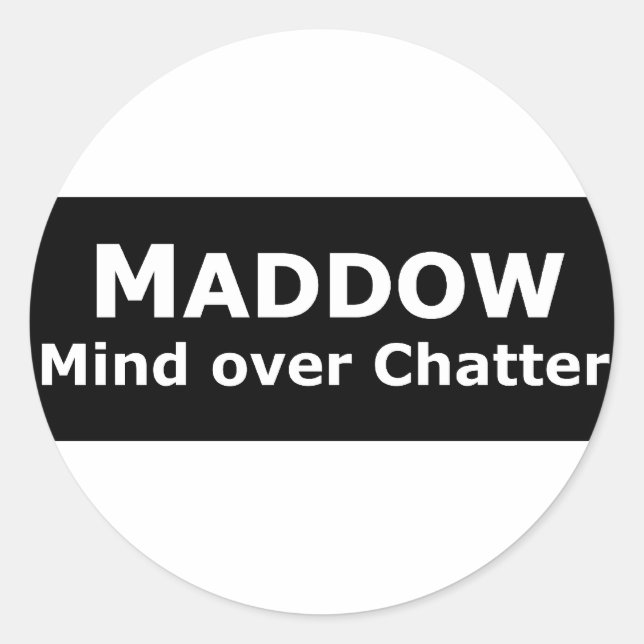 Maddow sticker (Front)