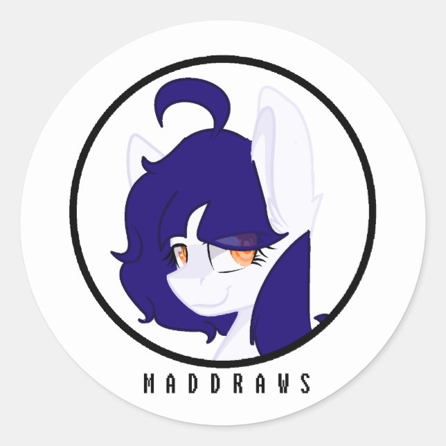 MadDraws Sticker 2 (Front)