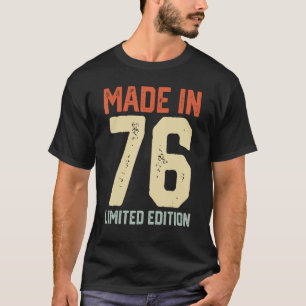 Made 1976 Retro Vintage 1976 Birthday Party T-Shirt