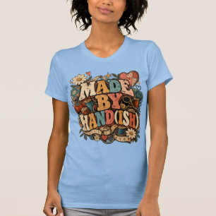 Made by Hand(ish) Vintage Sewing Craft Design T-Shirt