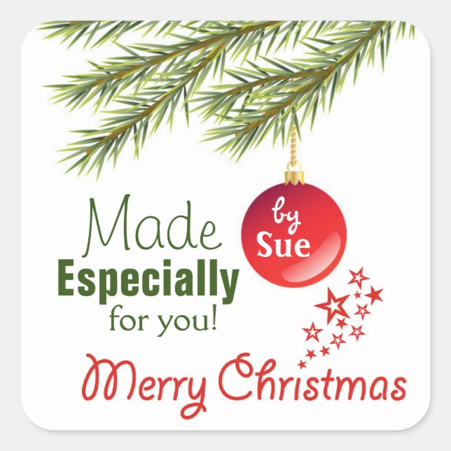 Made Especially for You Holiday Magic Stickers (Front)
