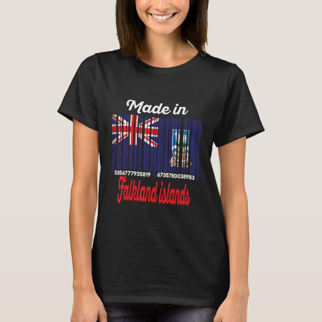 Made Falkland Islands T-Shirt (Front)