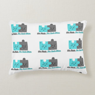 Made for each other  decorative cushion
