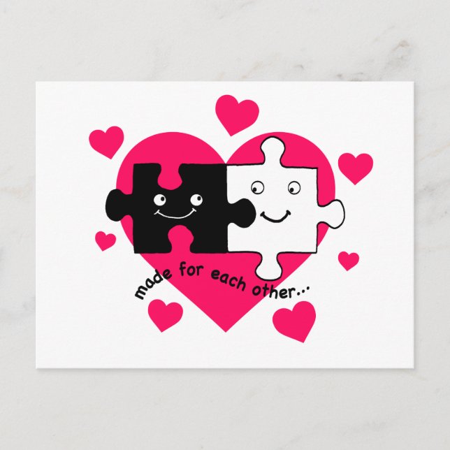Made for Each Other! Postcard (Front)