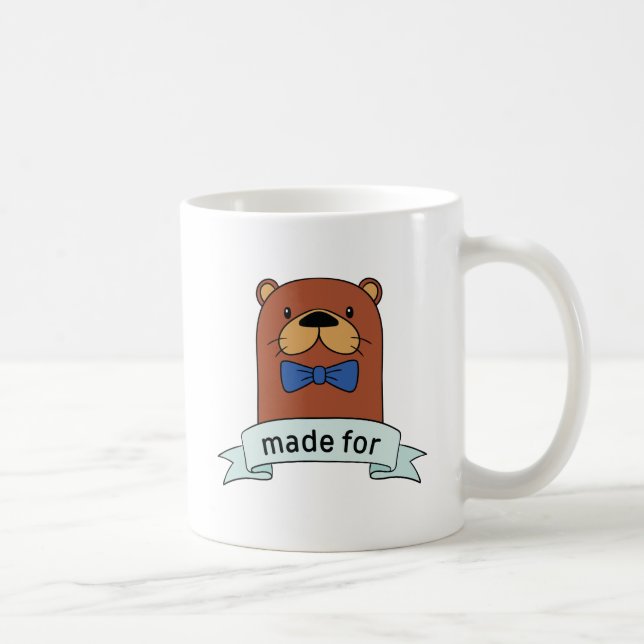 Made For Each Otter Coffee Mug (Right)