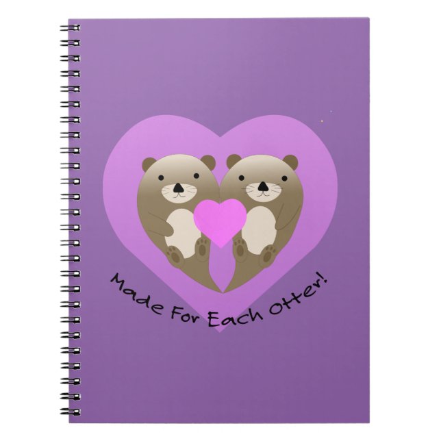 Made for Each Otter Notebook (Front)
