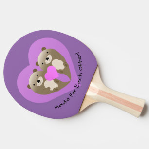 Made for Each Otter Ping Pong Paddle