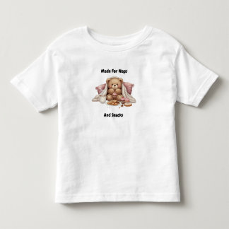 Made for Naps and Snacks – Toddler Fine Jersey T-Shirt
