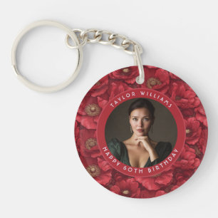 Made For You Anemones Fantasy Teen Birthday Key Ring