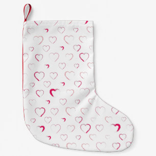 Made for you my heart small christmas stocking