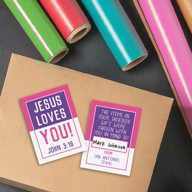 'Made For You' Shoebox Card - Girly (Creator Uploaded)