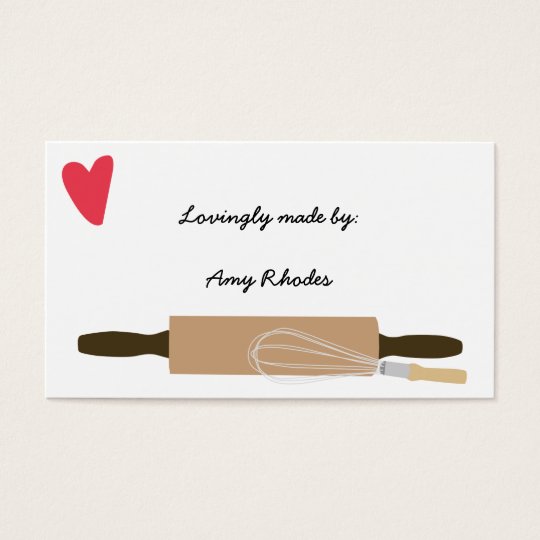 Made from Scratch Business Card
