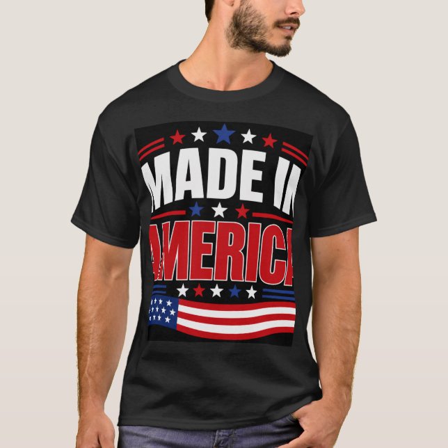 Made I America T-Shirt (Front)