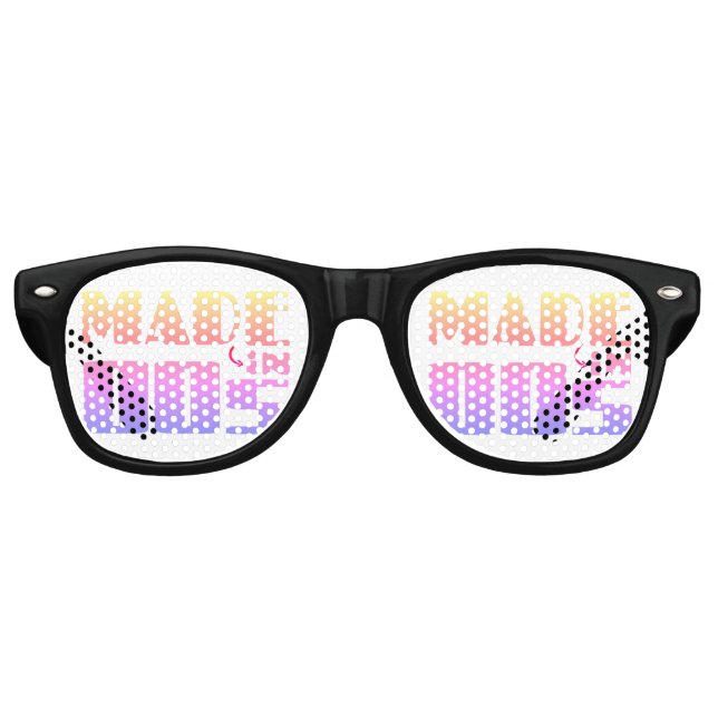 Made in 00s -Nostalgic Vibes Retro Sunglasses (Front)
