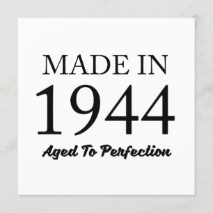 Made In 1944 Card