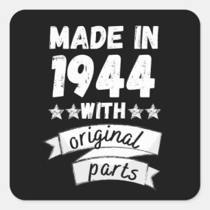 made in 1944 with original parts, square sticker