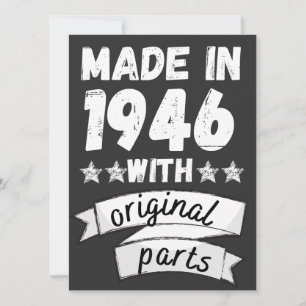 made in 1946 with original parts,