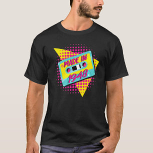 Made In 1948 74th Birthday 80s 90s 1990s 1980s Nos T-Shirt