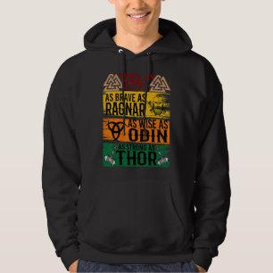 Made In 1953 As Brave As Ragnar As Wise As Odin Vi Hoodie