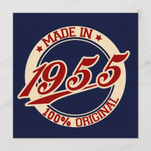 Made In 1955 Card