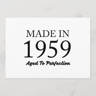 Made In 1959 Card