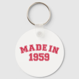Made in 1959 key ring
