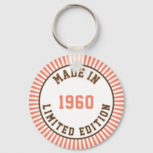 Made in 1960 key ring