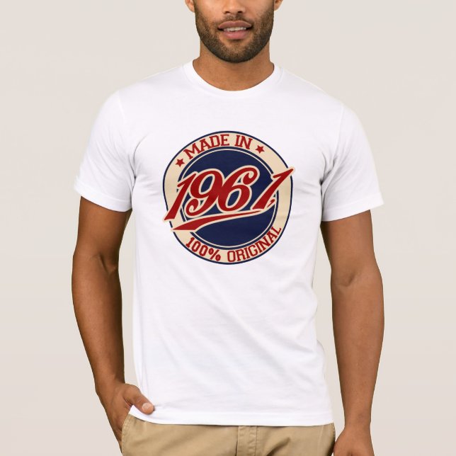 Made In 1961 T-Shirt (Front)