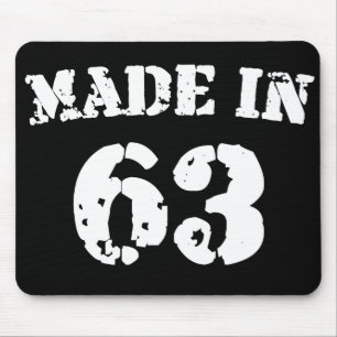 Made In 1963 Mouse Mat