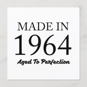 Made In 1964 Card